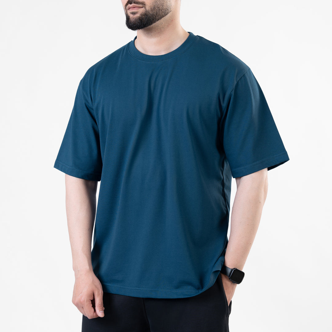 Men's Teal Oversized T-Shirt