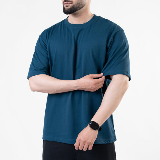 Men's Teal Oversized T-Shirt