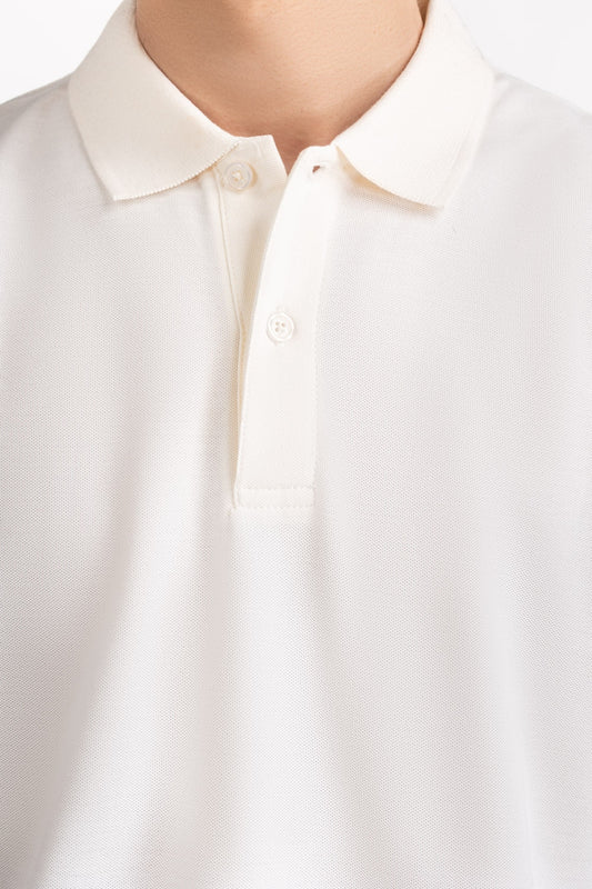 White Classic Polo Shirt